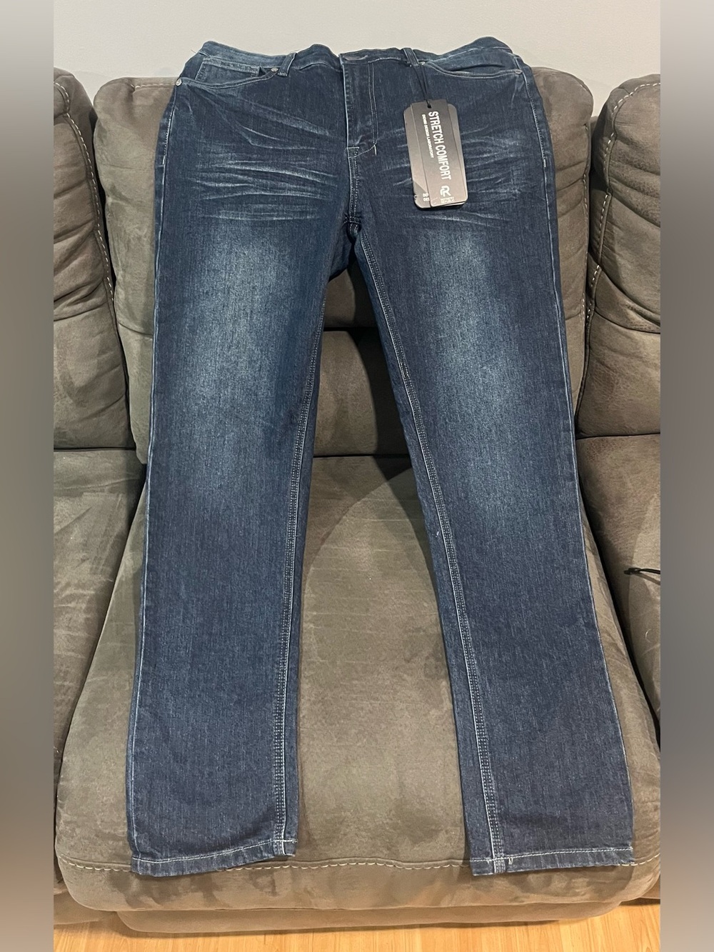 Refinery Republic Stretch Comfort Men’s Jeans 34x32 NWT Dark Wash